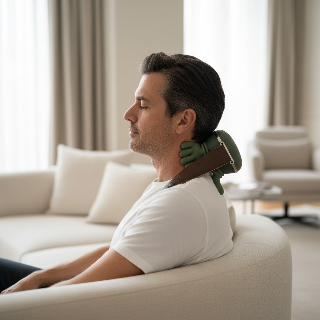 Massaggiatore Cervicale 4D – Sollievo per Collo e Spalle