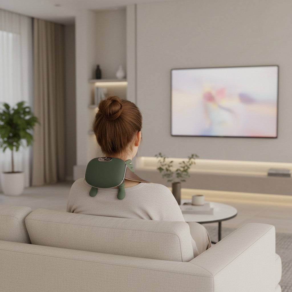 Massaggiatore Cervicale 4D – Sollievo per Collo e Spalle